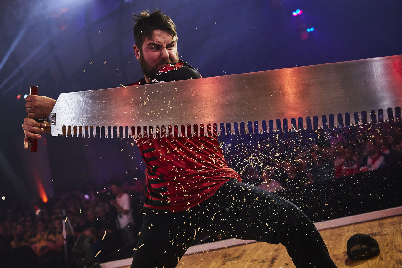 Sección de prensa Timbersports